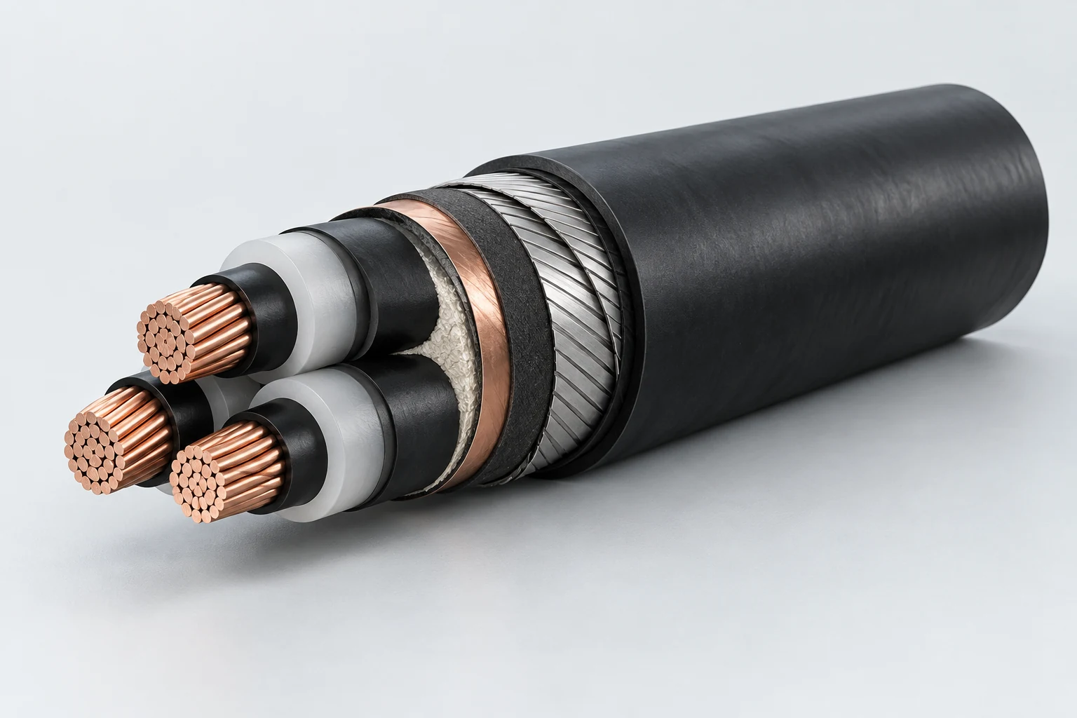 Illustration: MV XLPE cables