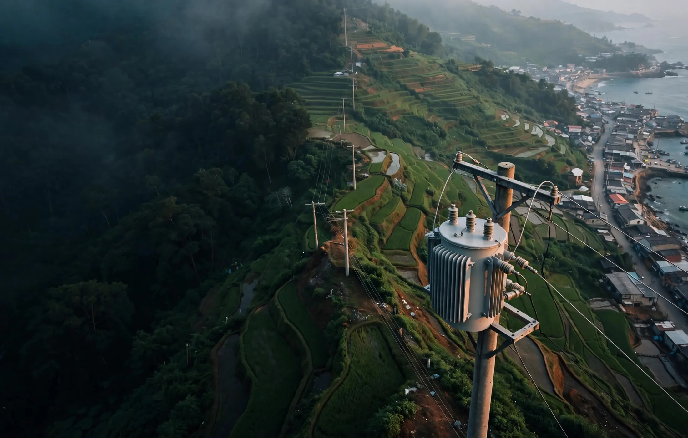 Illustration : matériel de distribution dans un contexte philippin